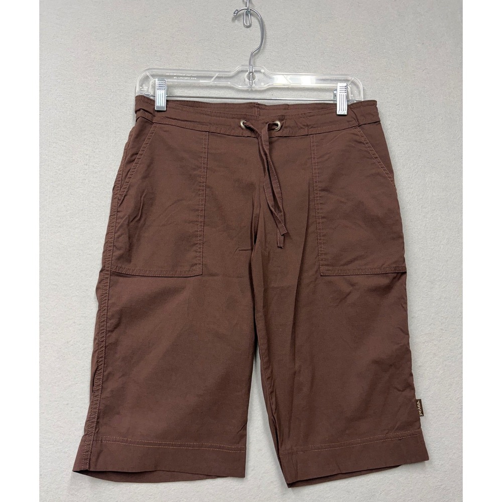 Prana Breathe Shorts Womens Small Vintage Drawstring Hiking Outdoor Utility
